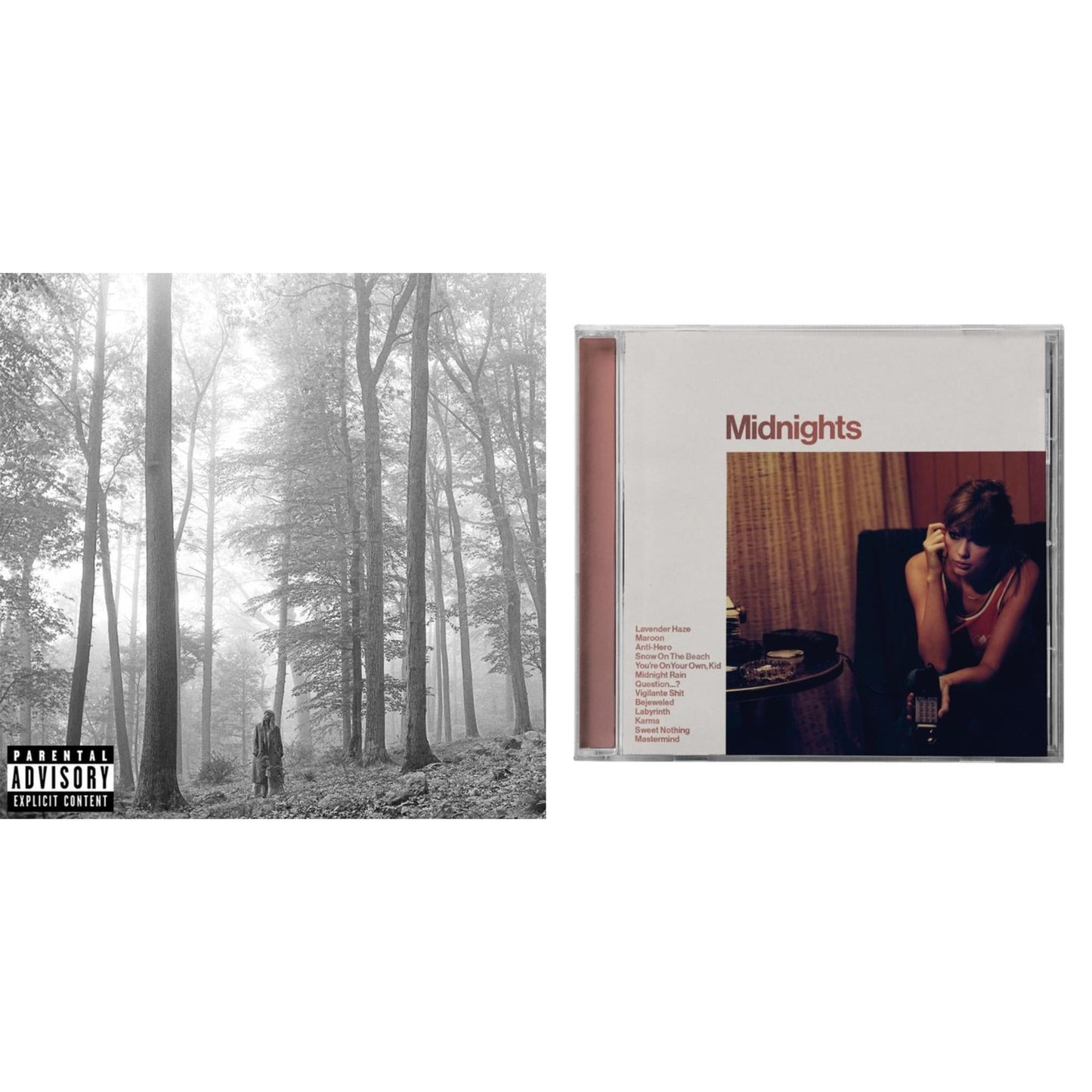 Taylor Swift - Folklore (X) & Midnights (X) (Blood Moon CD)