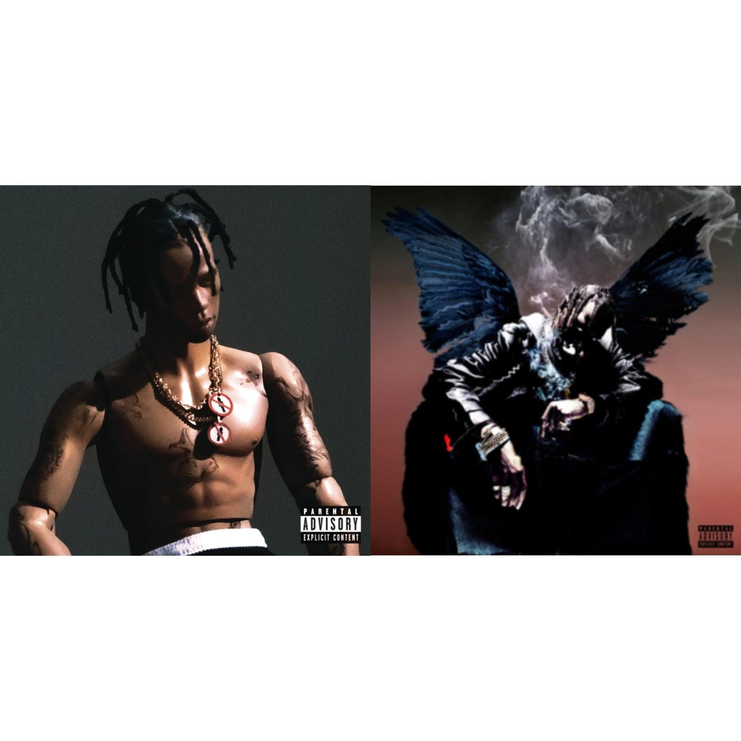 Travis Scott - Rodeo (Exp) & Birds In The Trap Sing Mcknight (Pa) - CD Bundle