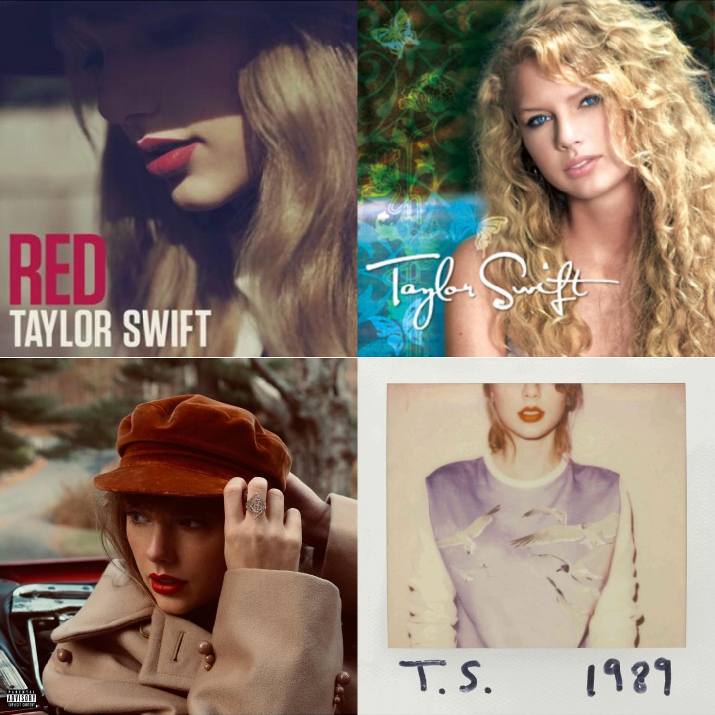 Taylor Swift - Red (Taylor's Version) (Edited) (2CD) & Taylor Swift & Red & 1989