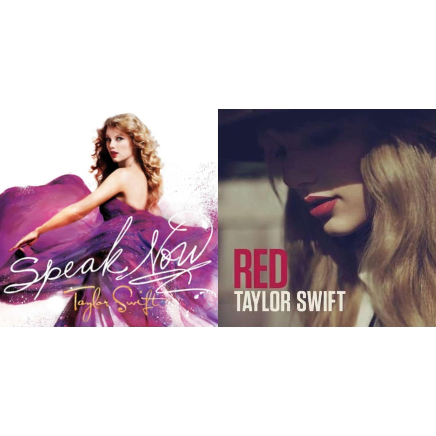Taylor Swift - Speak Now & Red - LP Vinyl Bundle