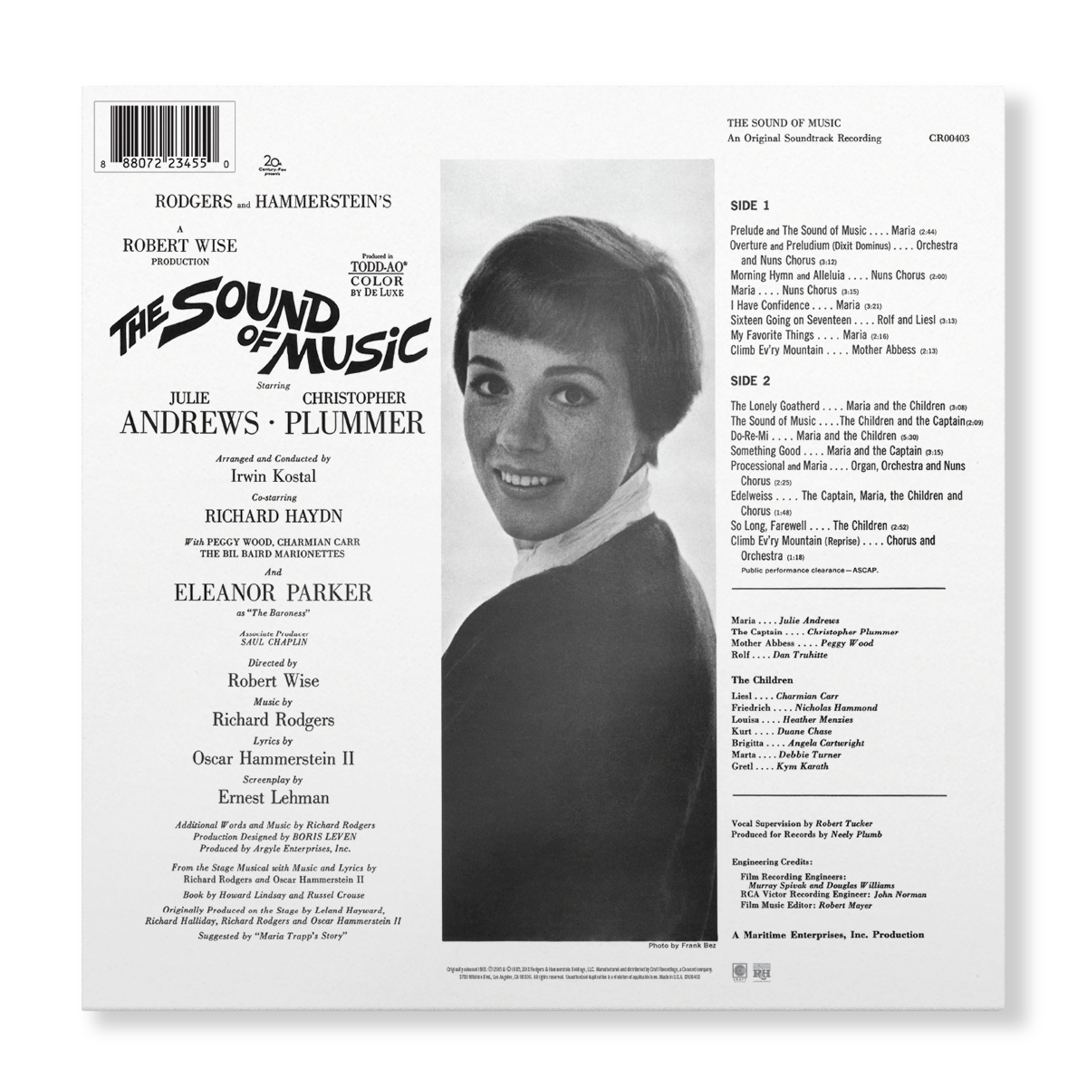 The Sound of Music: Original Soundtrack Recording (LP) Vinyl Record