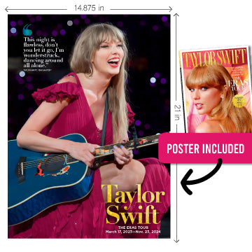 Taylor Swift - Fan Guide To The Eras Tour: 4 Collectible Covers, 1 Keepsake Issue, Swifties, Rehearsals, Concerts, Special Guests, Songs, Sets, Designer Outfits, Cities, 10 Eras, 100 Photos & Poster!