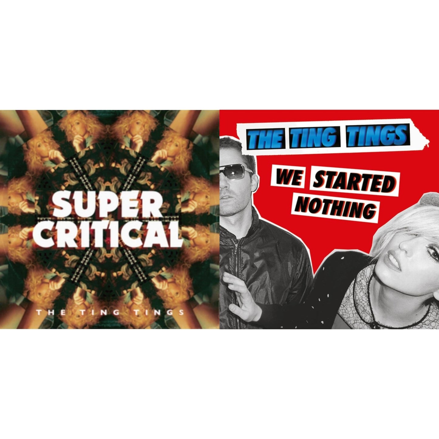 Ting Tings - Super Critical & We Started Nothing (180G) - LP Vinyl Bundle