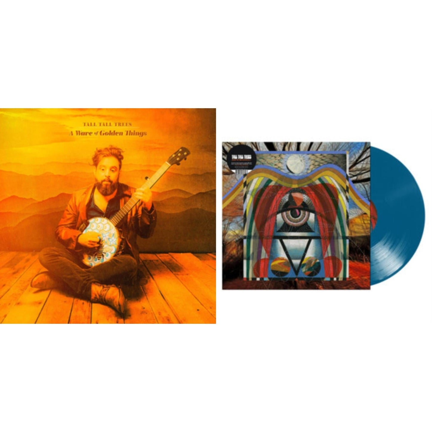 Tall Tall Trees - Stick To The Mystical I (Blue LP Vinyl) & Wave Of Golden Things (Gold LP Vinyl)