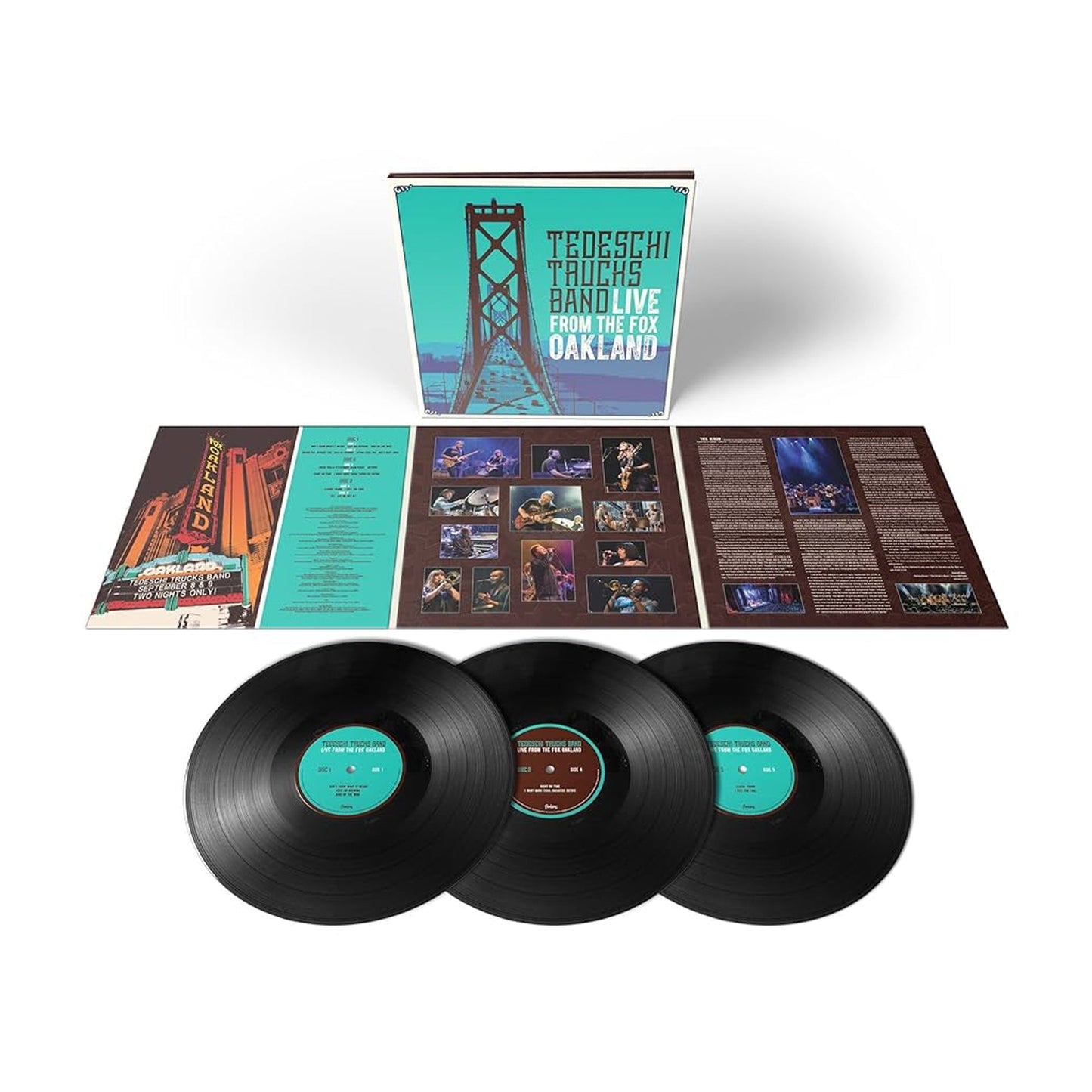 Live From The Fox Oakland - Black Vinyl Record 3LP