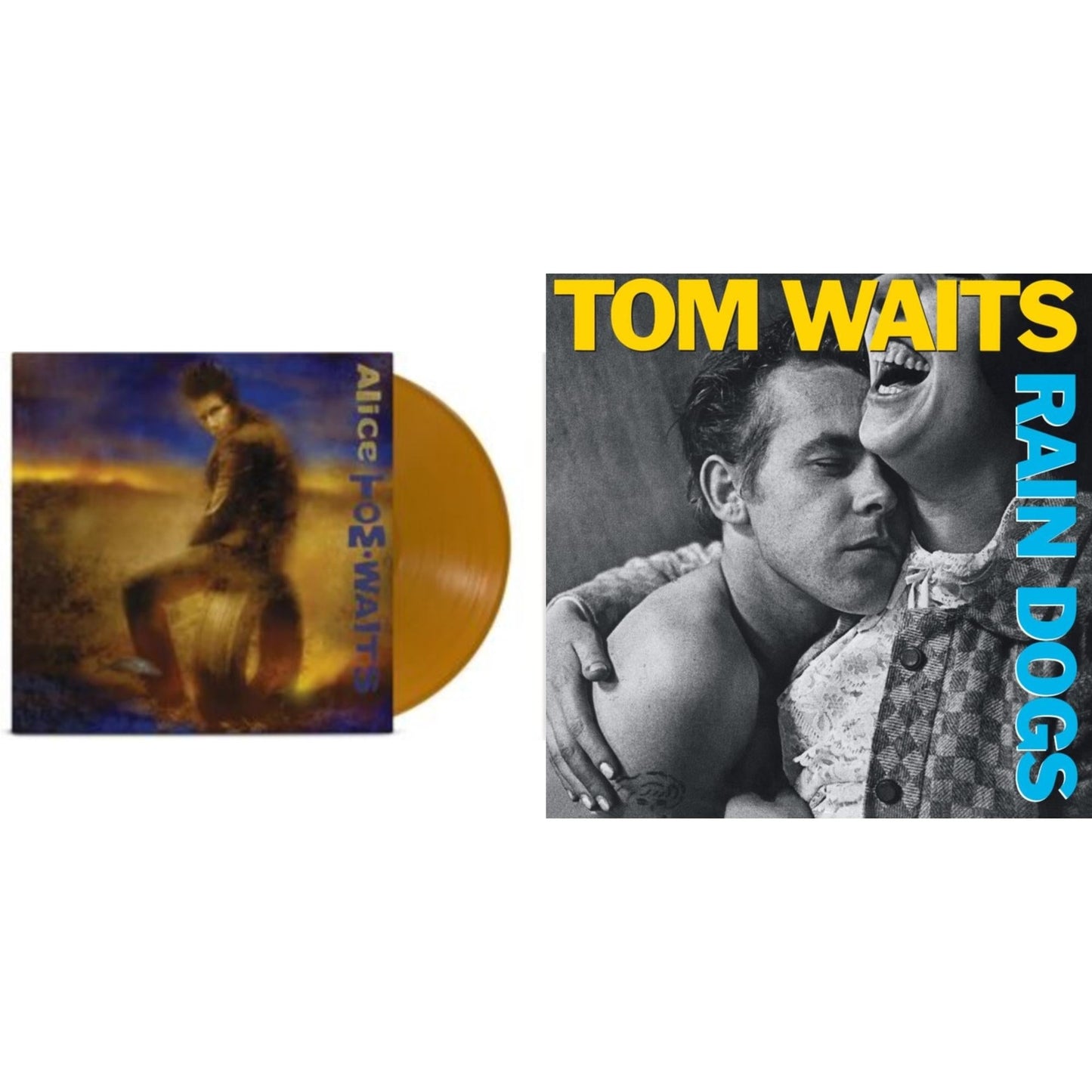 Tom Waits - Alice & Rain Dogs (Remaster) - LP Vinyl Bundle