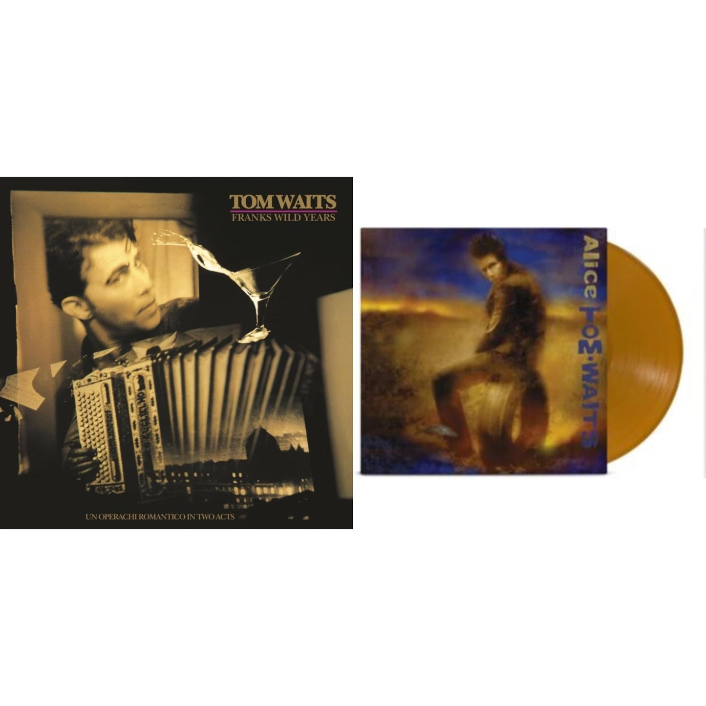Tom Waits - Alice & Frank's Wild Years (Remaster) - LP Vinyl Bundle