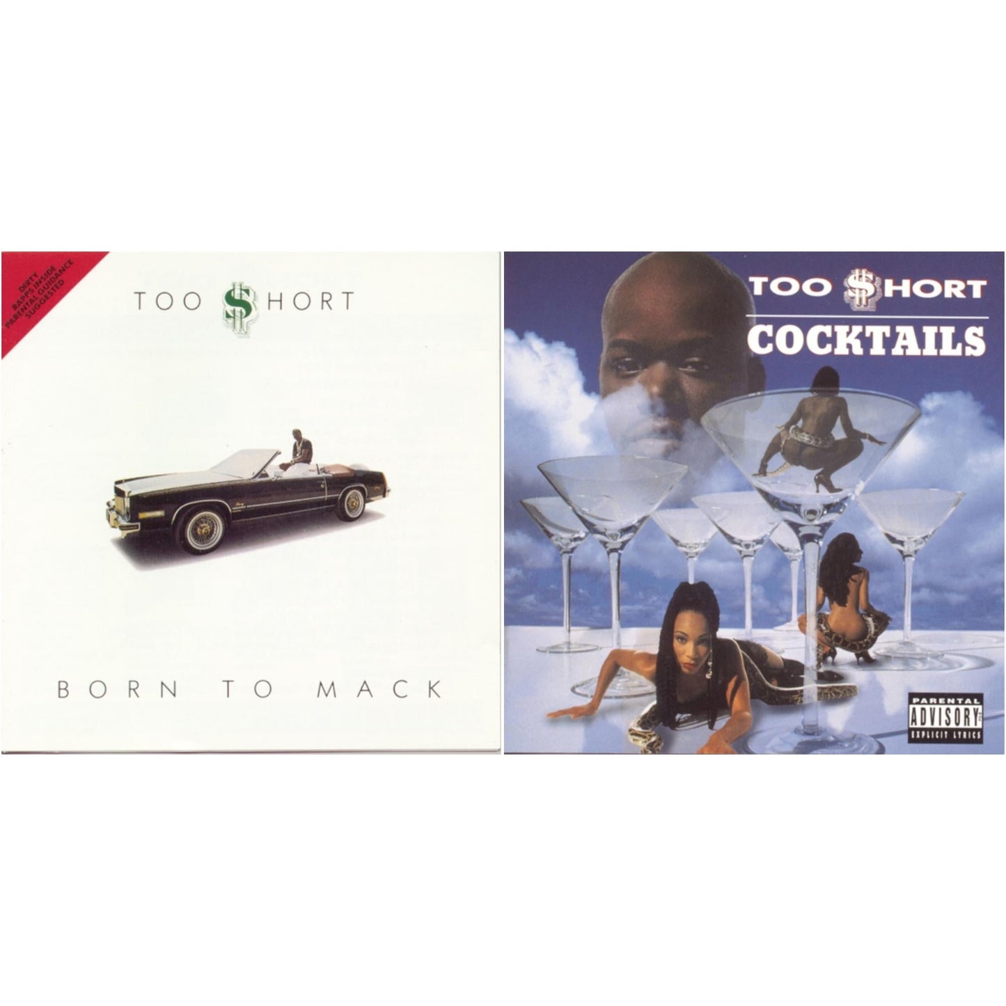 Too $Hort - Born To Mack & Cocktails - CD Bundle