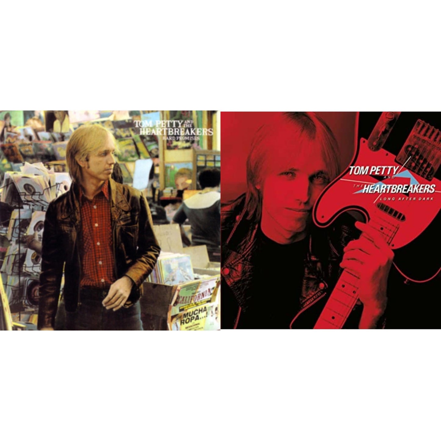 Tom & The Heartbreakers Petty - Hard Promises & Long After Dark - CD Bundle