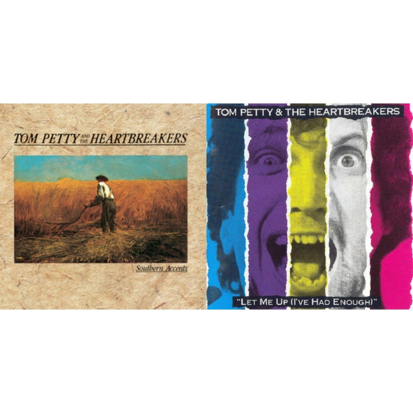 Tom & The Heartbreakers Petty - Southern Accents (180G) & Let Me Up (I've Had Enough) (180G) - LP Vinyl Bundle