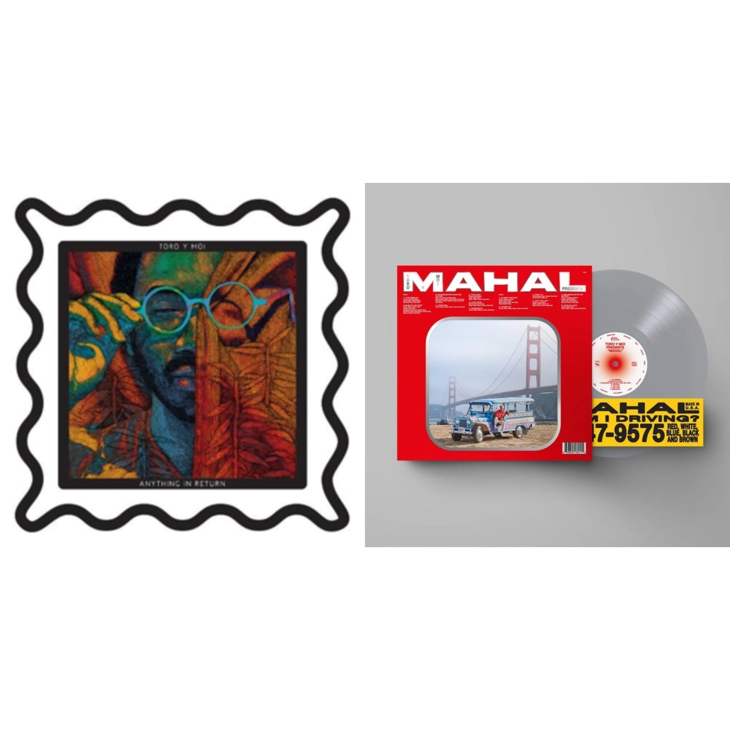 Toro Y Moi - Mahal (Silver LP Vinyl) & Anything In Return