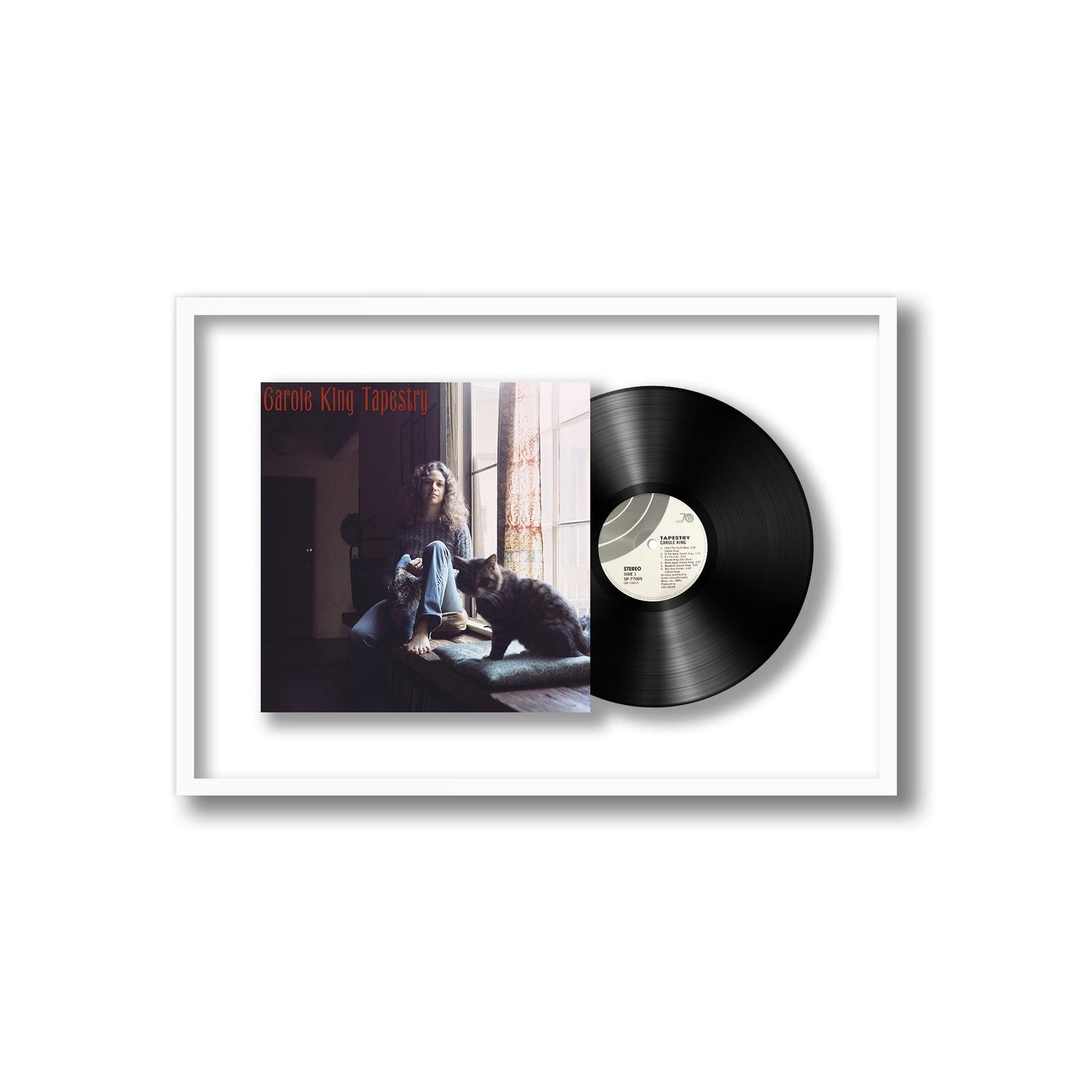 Carole King Tapestry Framed Vinyl Record