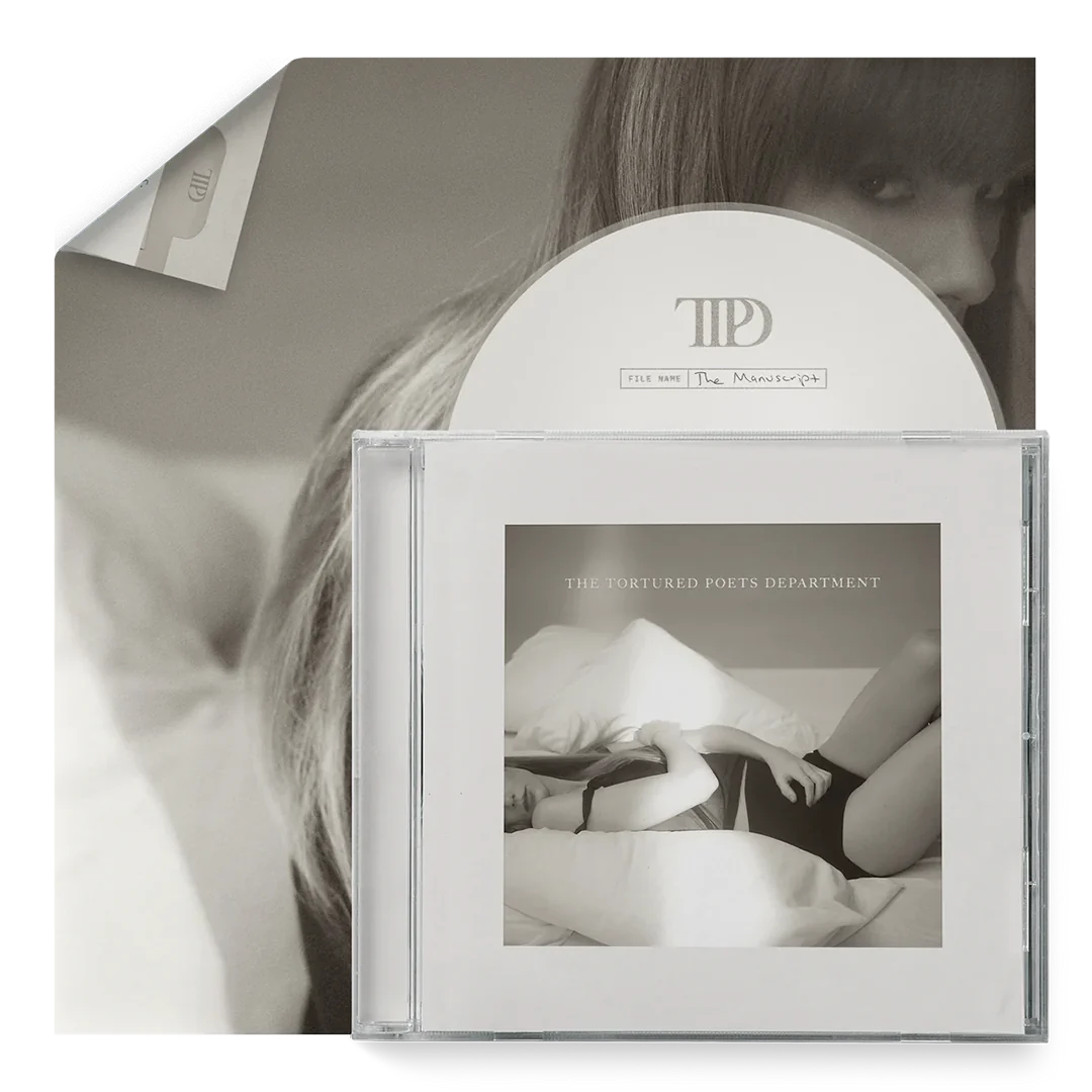 Taylor Swift - The Tortured Poets Department + Bonus Track “The Manuscript” Music CD