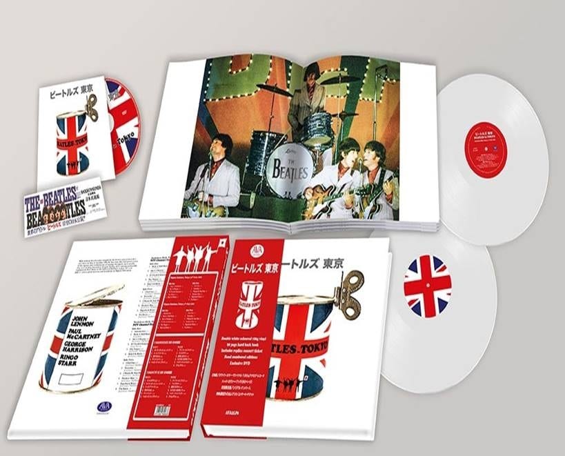 Beatles In Tokyo: Deluxe Edition (Box Set) (2 Lp's, Dvd, Hardcover Book) Vinyl Record