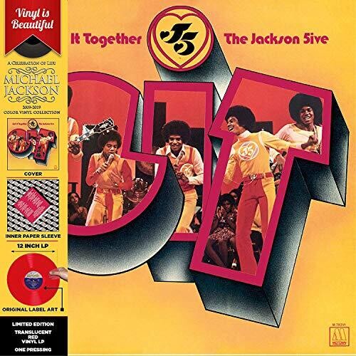 The Jackson 5 - Get It Together (Colored Vinyl, Red, Limited Edition) Vinyl Record