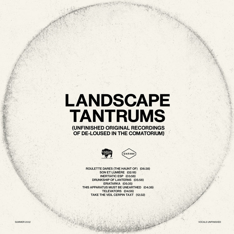 Landscape Tantrums - Unfinished Original Recordings Of De-Loused In The Comatorium (Glow In The Dark Vinyl) Vinyl Record