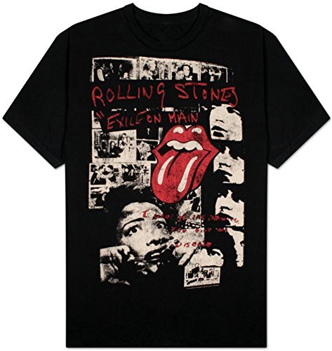 The Rolling Stones Exile On Main St. Faded (Medium Shirt) Mens T Shirt Officially Licensed