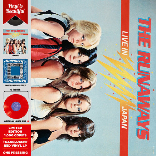 Live In Japan (Limited Edition) (Red Vinyl) Vinyl Record
