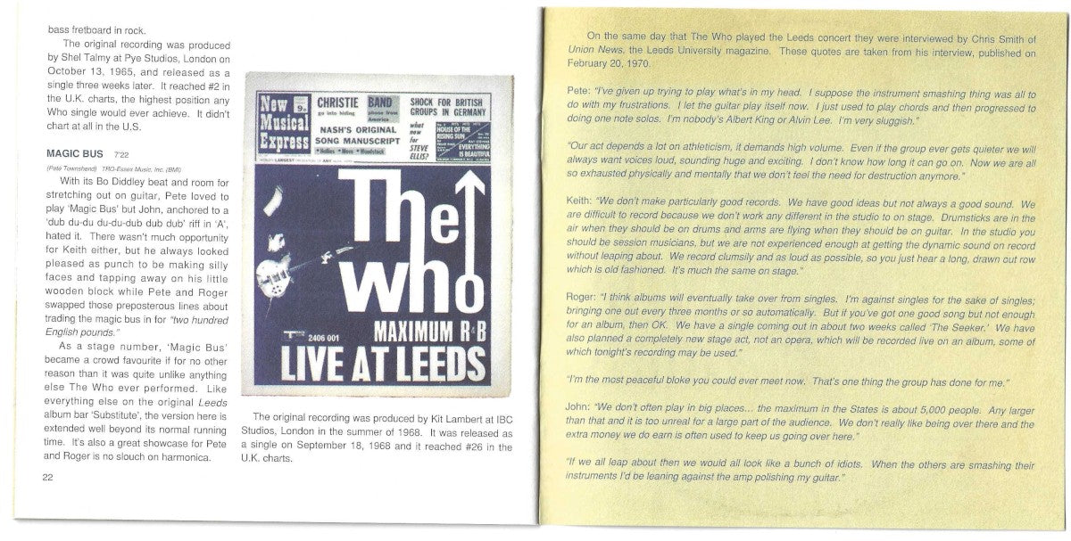 The Who – Live At Leeds (Remastered CD)