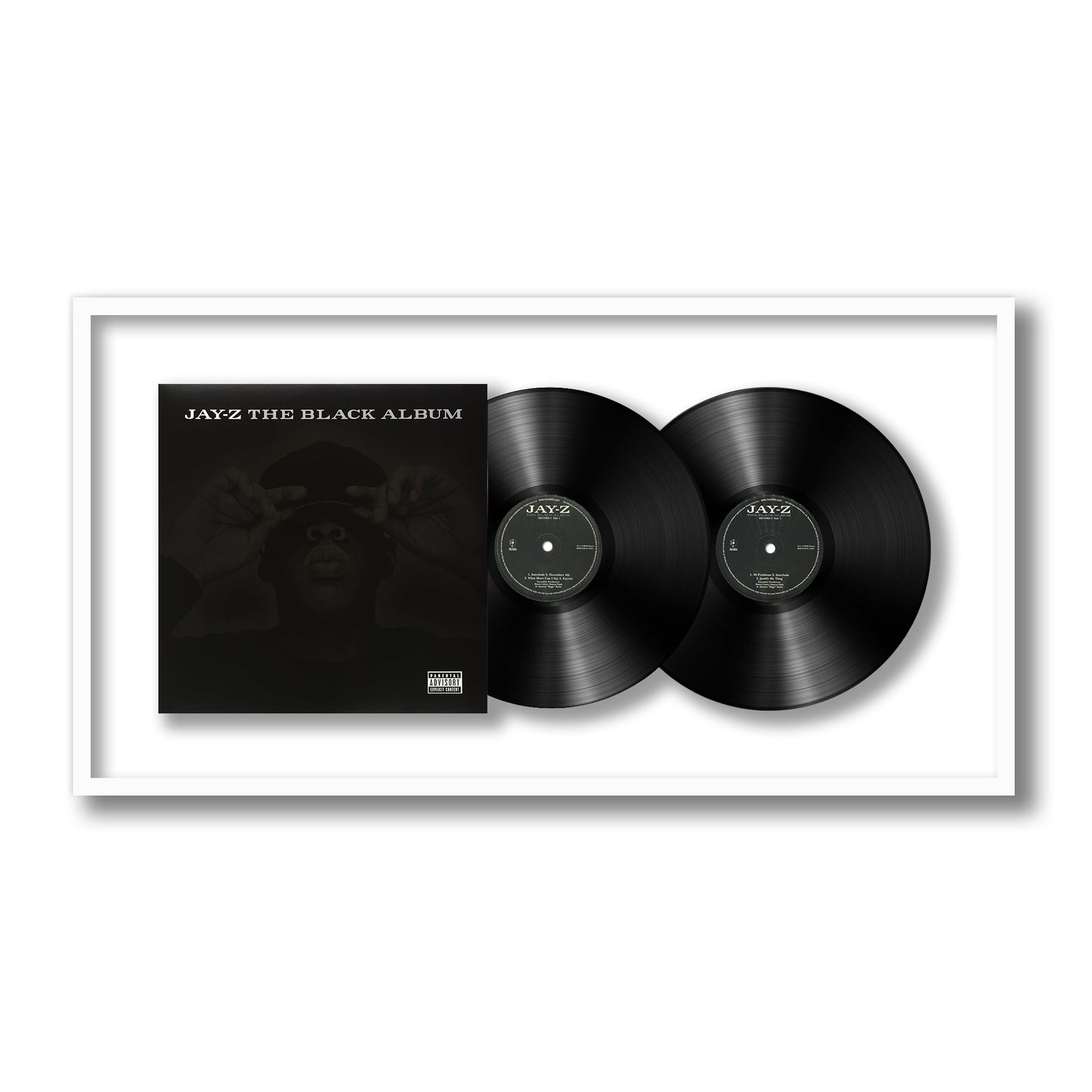Jay-Z The Black Album Framed Vinyl Record