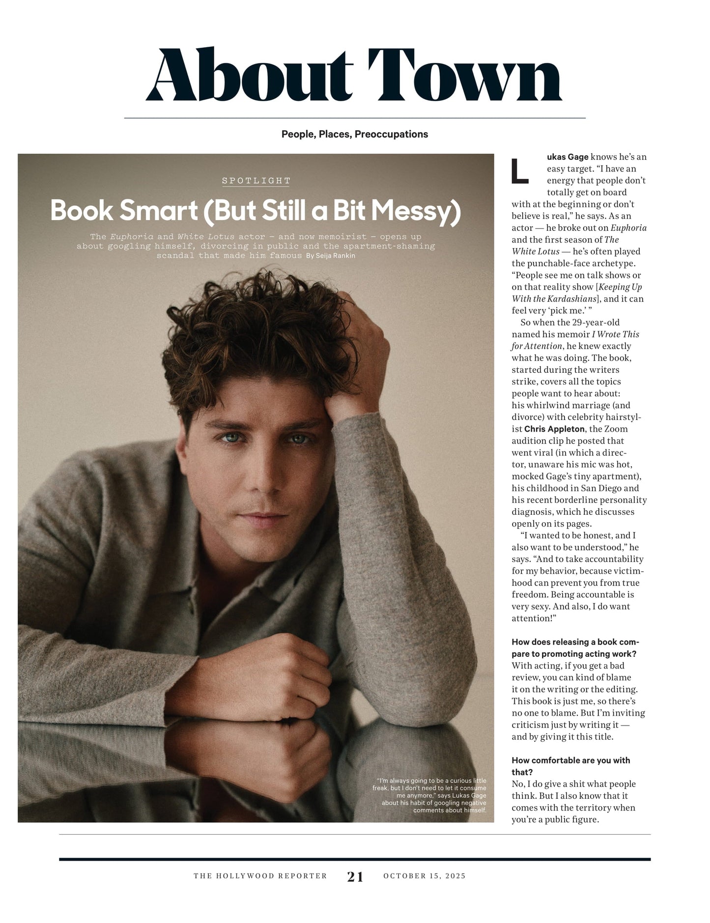 The Hollywood Reporter - 25.10.15 Edition: Hottest Influencers On The Planet, YouTube’s Trillion-View Triumph, Diane Keaton’s Legacy, Spencer Pratt’s Comeback, Hollywood Vs OpenAI’s Sora 2 & More!