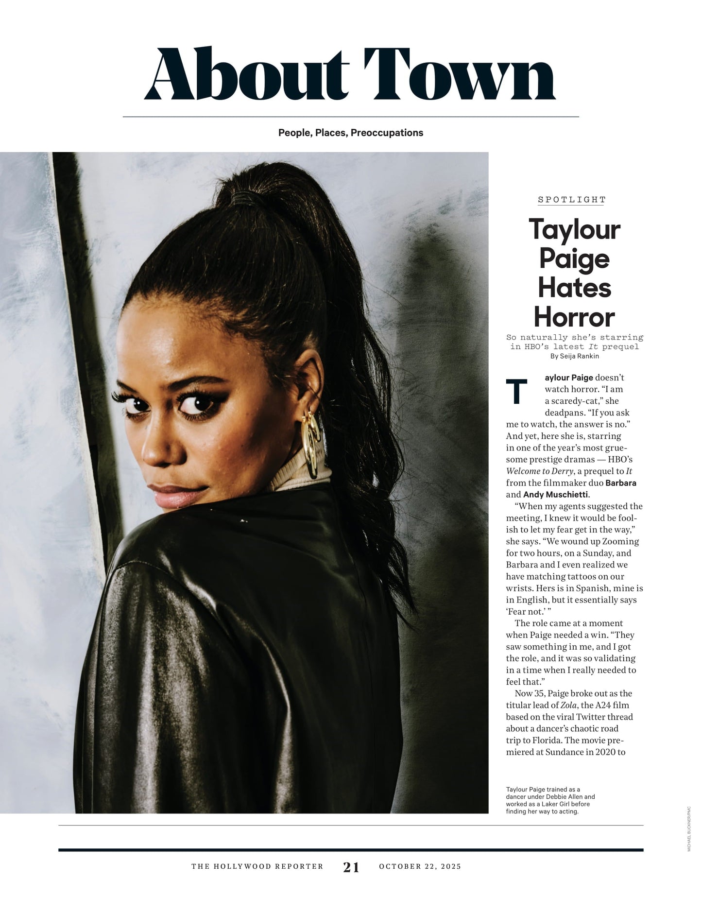 The Hollywood Reporter - 25.10.22 Edition: Kristen Bell & Adam Brody's Chemistry In Nobody Wants This, David Ozer's Hollywood Hustle, Diane Warren's Journey, Hollywood's A-List Pets & More!