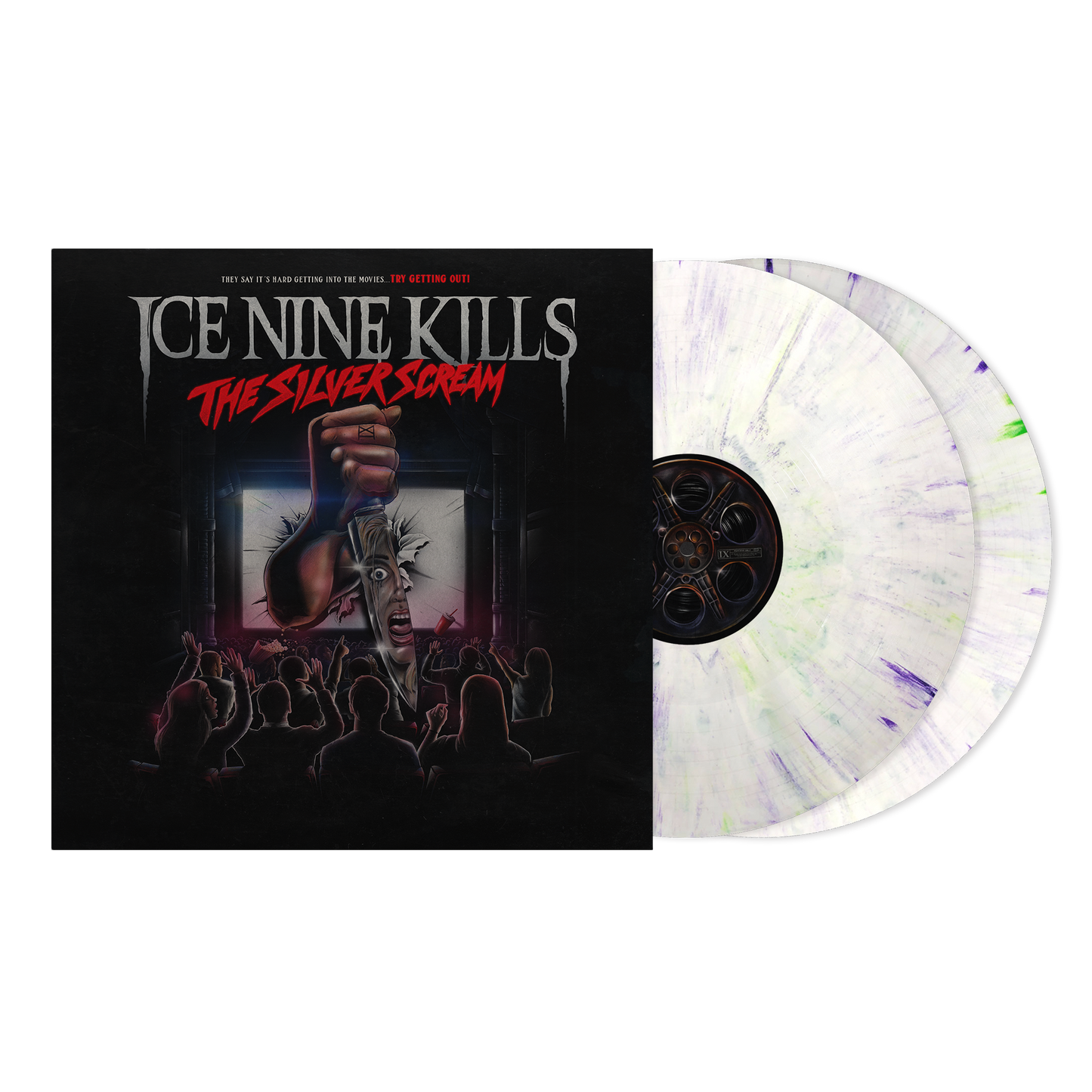 Ice Nine Kills ‘The Silver Scream’ 2LP (Limited Edition – Only 500 Made, Bug Punch Vinyl) Vinyl Record