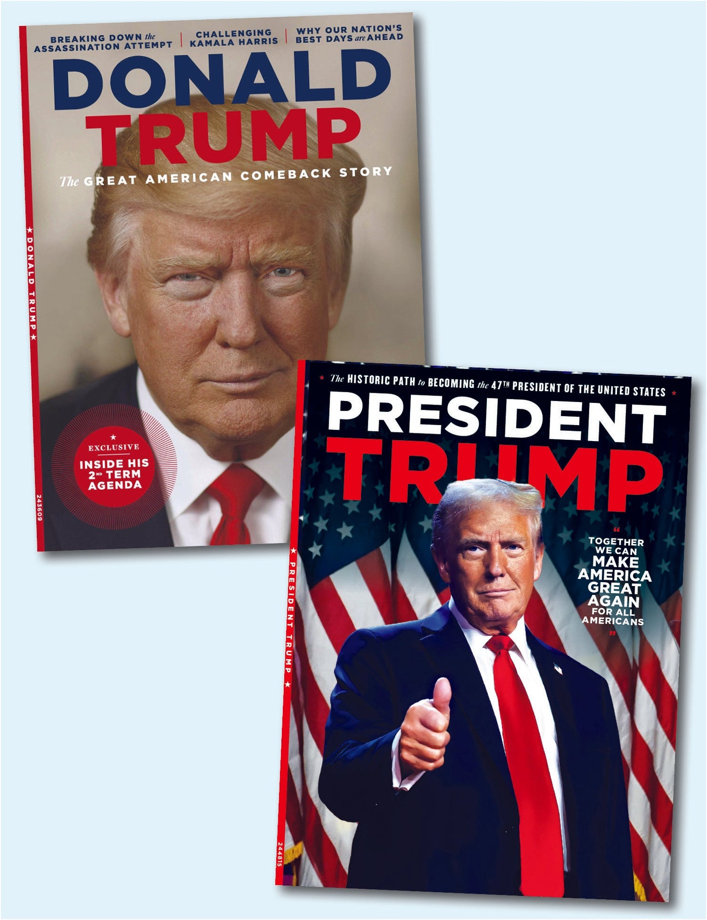 President Trump 47th President Commemorative - The Historic Path To 2024 Election Victory