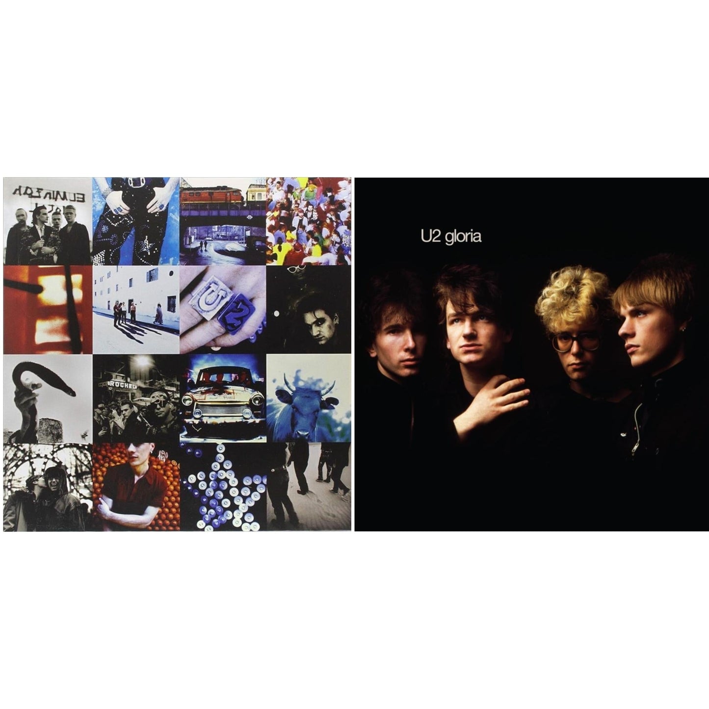 U2 - Gloria (40Th Anniversary/180G/Transparent Yellow LP Vinyl) & Achtung Baby (180G/2 LP)
