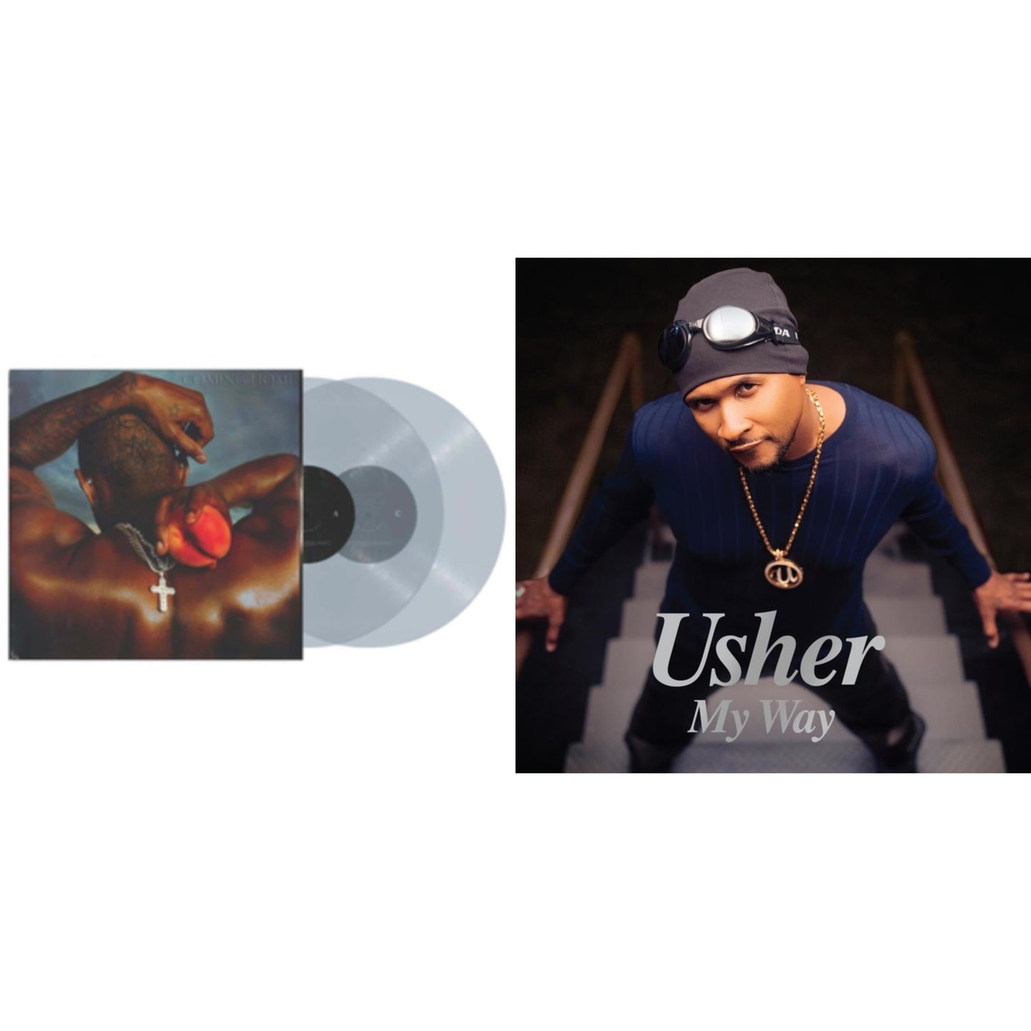 Usher - My Way: 25Th Anniversary (2LP) & Coming Home (Clear Vinyl/2LP)