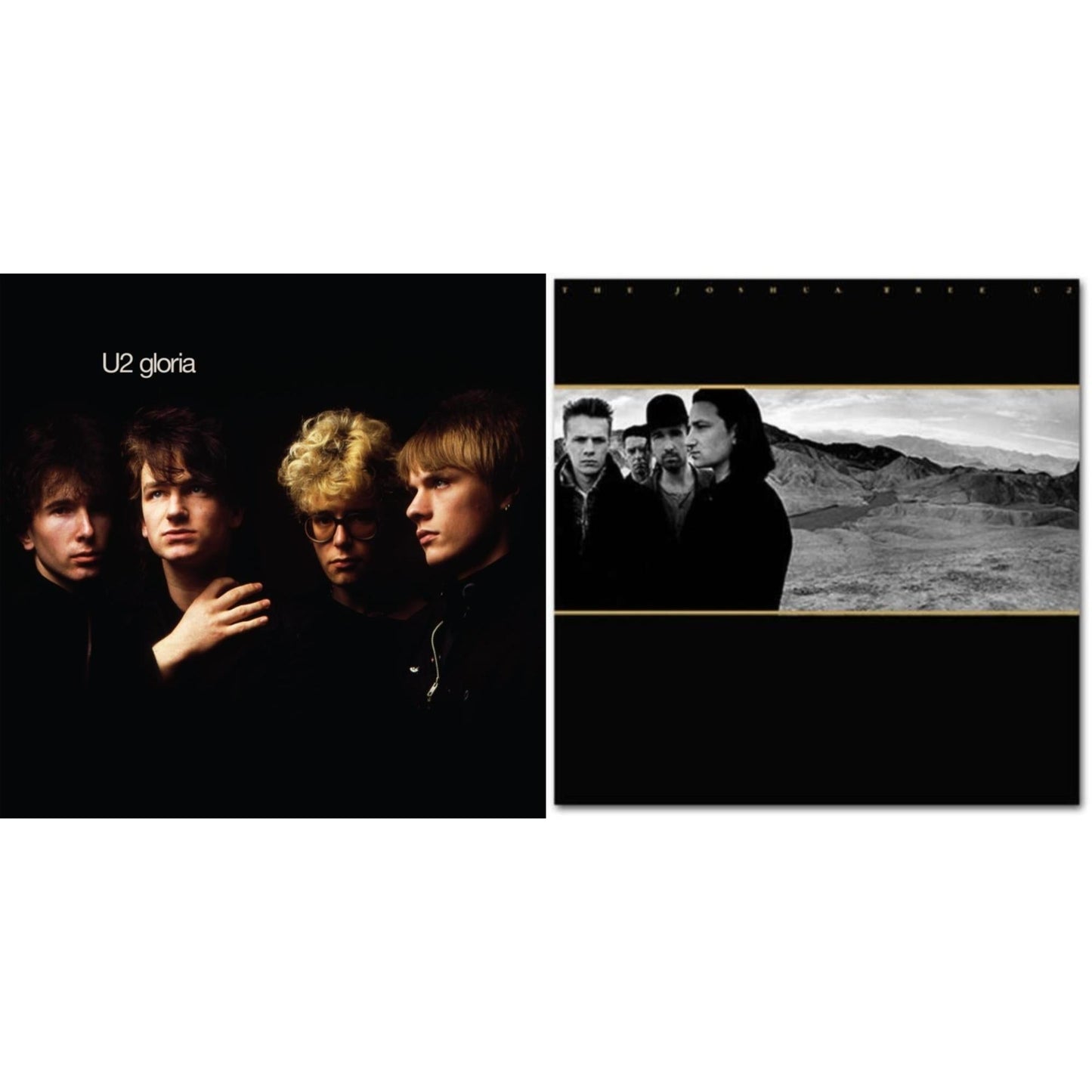 U2 - Gloria (40Th Anniversary/180G/Transparent Yellow LP Vinyl) & Joshua Tree