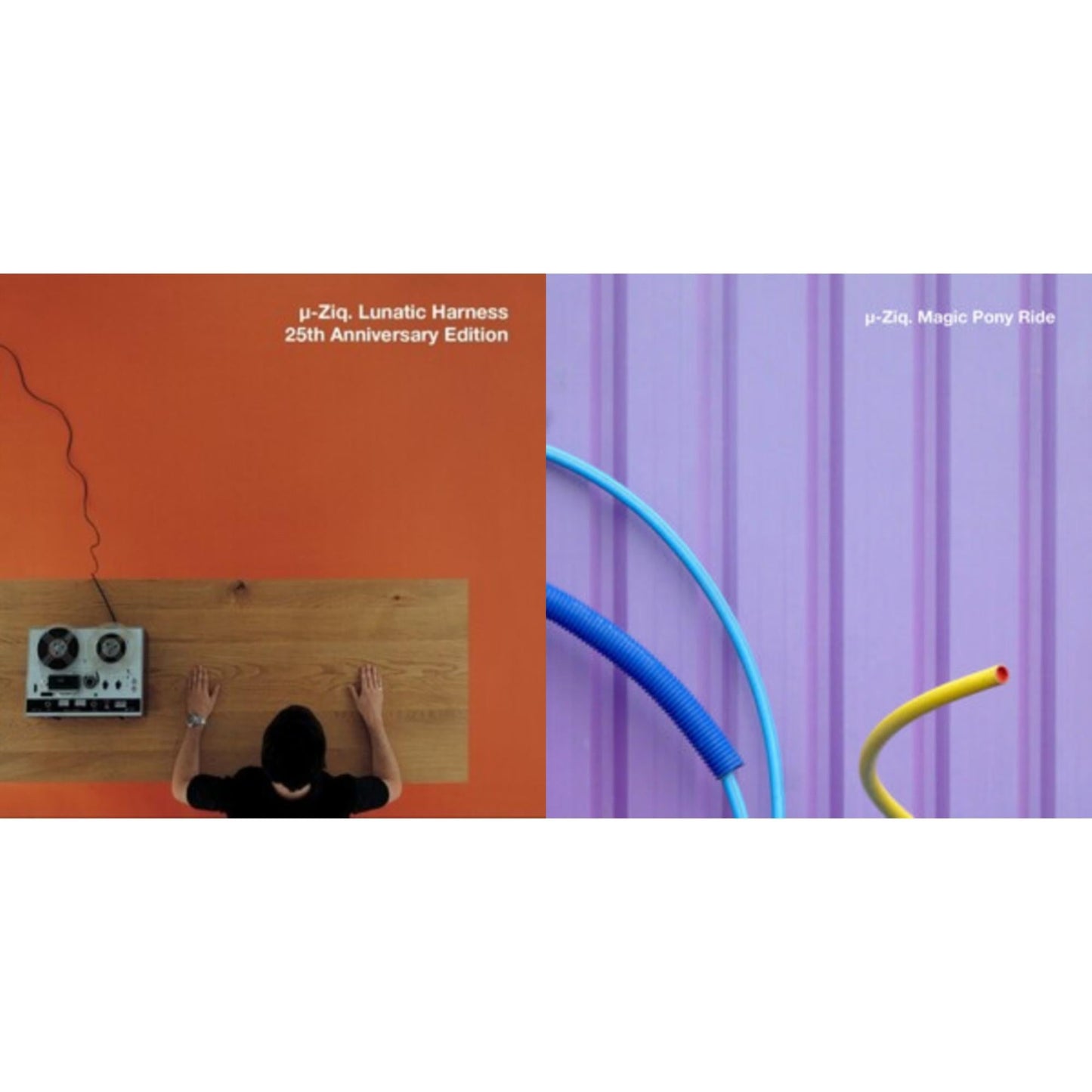 U-Ziq - Lunatic Harness (25Th Anniversary Edition/4LP) & Magic Pony Ride (Ltd. Purple Vinyl/2LP)