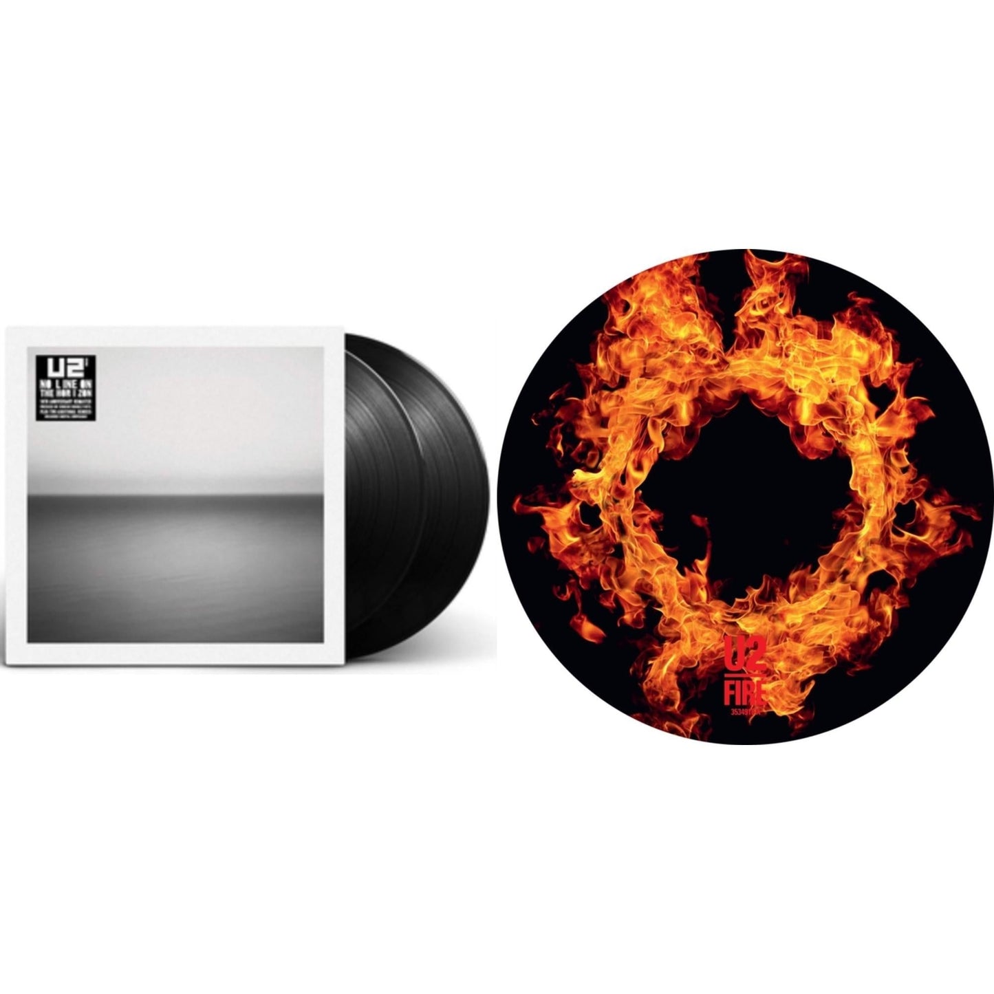 U2 - Fire (40Th Anniversary Edition/Picture Disc) & No Line On The Horizon (2 LP)