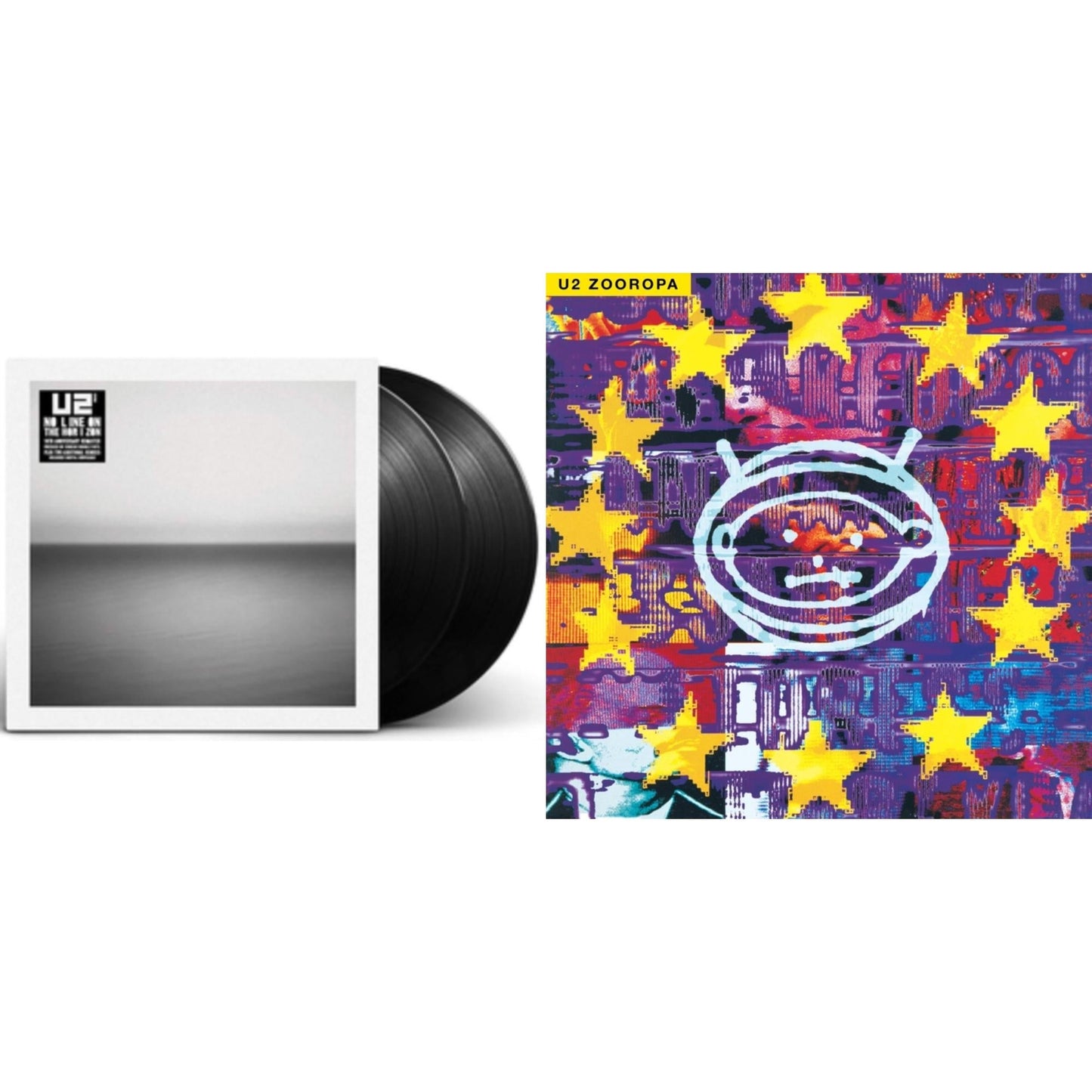U2 - Zooropa (Transparent Yellow/2LP) & No Line On The Horizon (2 LP)