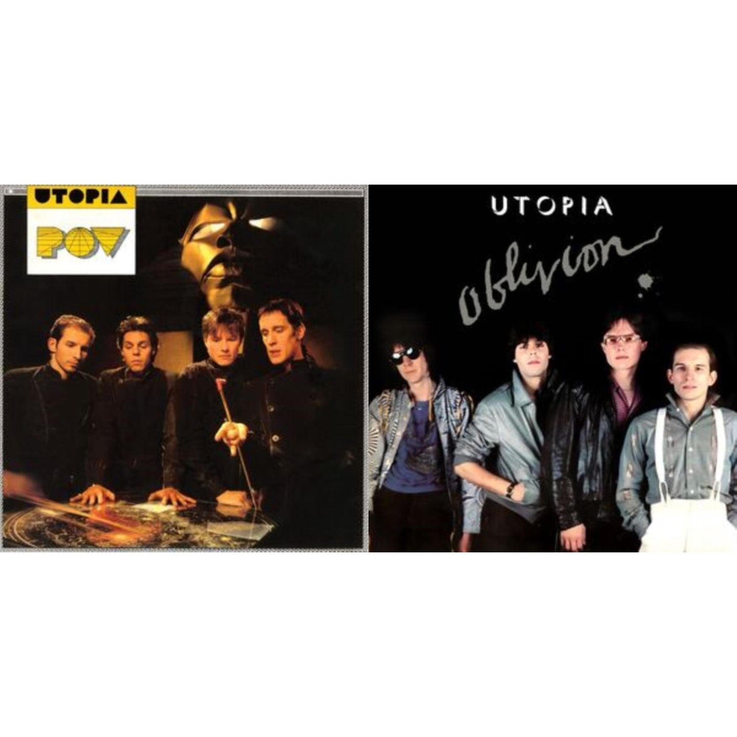 Utopia - Pov (Orange LP Vinyl) & Oblivion (Silver LP Vinyl)