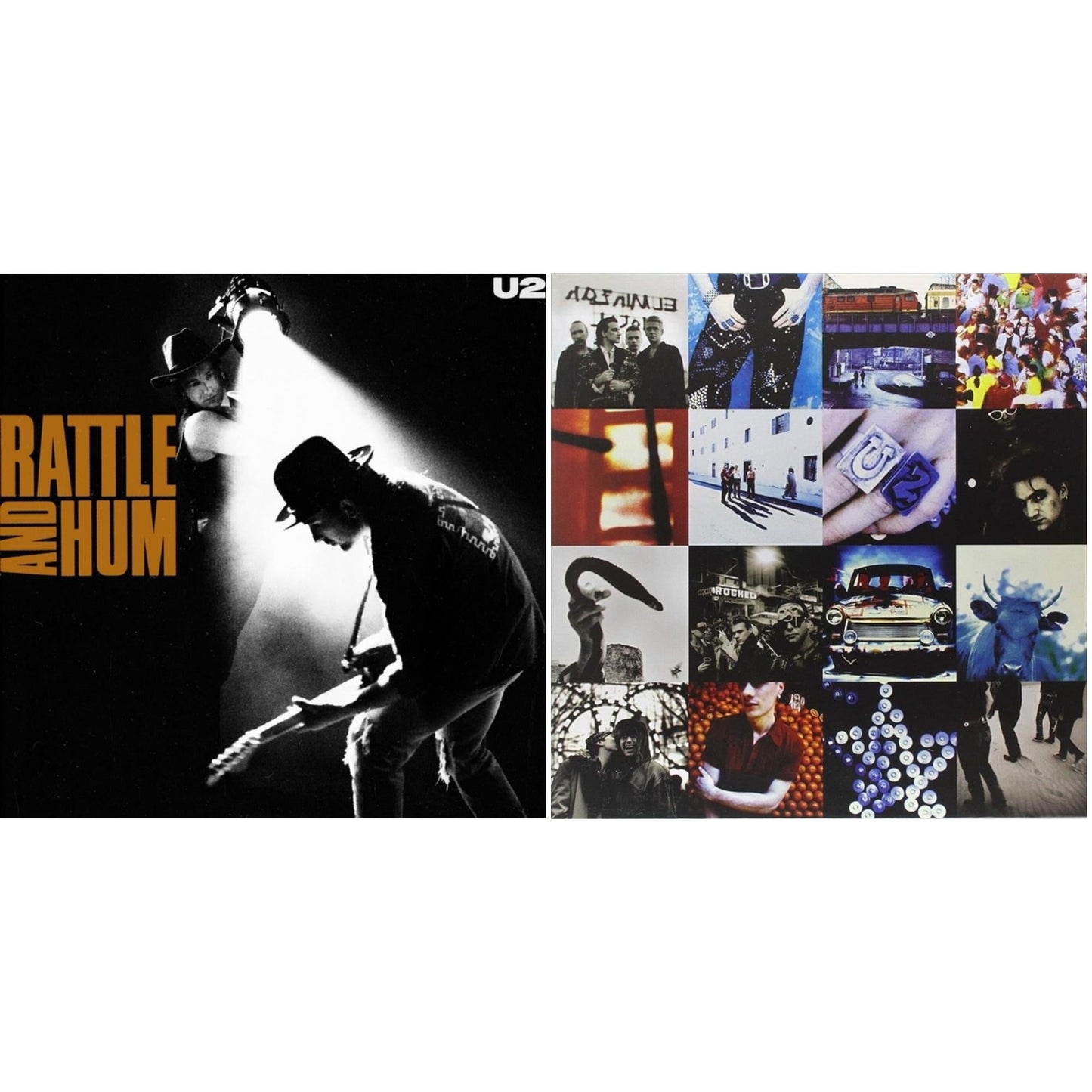 U2 - Rattle & Hum & Achtung Baby (180G/2 LP)
