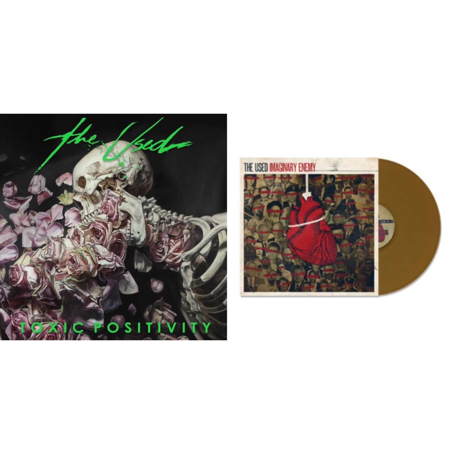 Used - Toxic Positivity (X) (2LP) & Imaginary Enemy (Gold LP Vinyl)