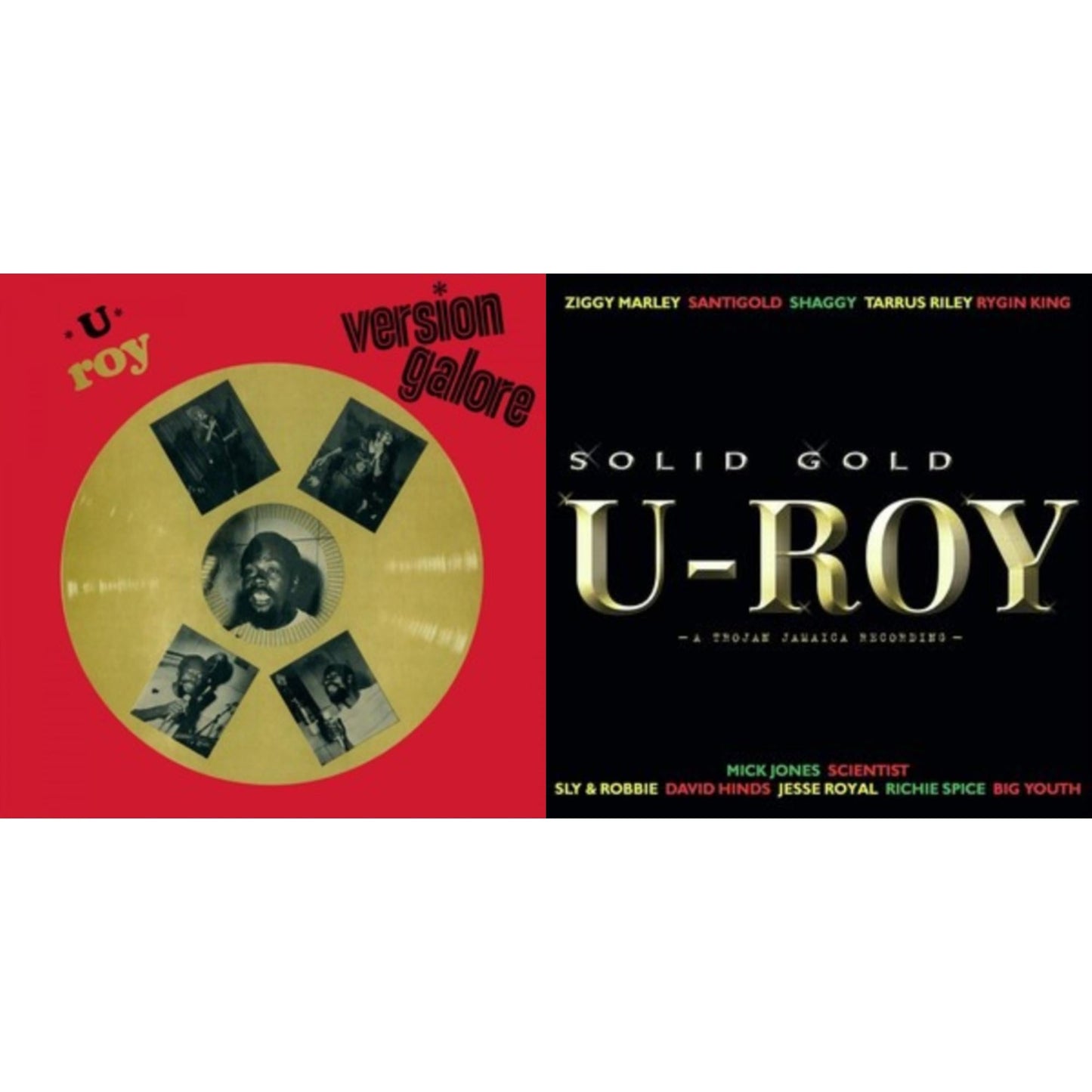 U-Roy - Version Galore (Gold LP Vinyl/180G) & Solid Gold (2LP)
