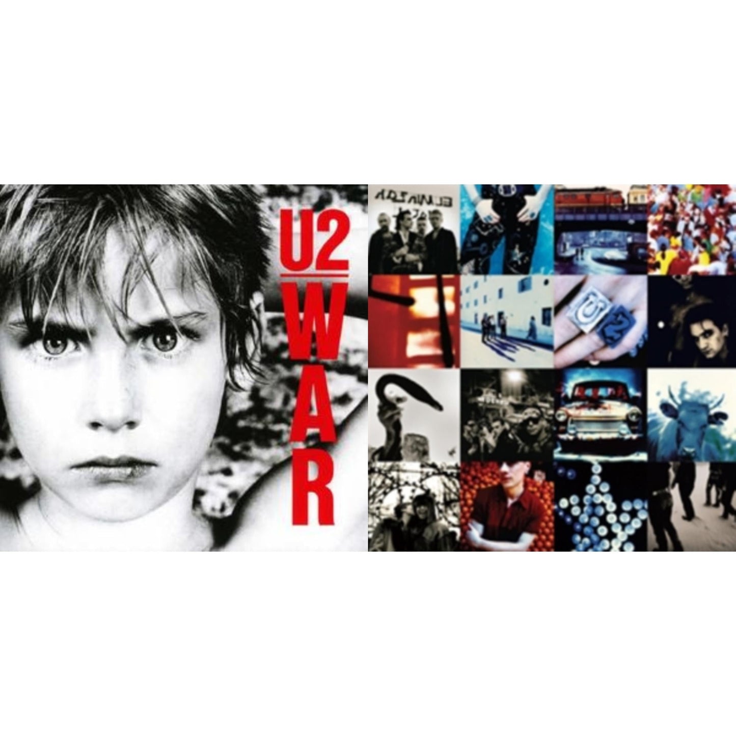 U2 - War & Achtung Baby - CD Bundle