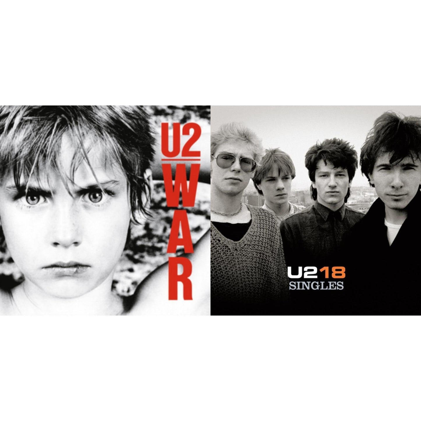 U2 - U218 Singles & War - LP Vinyl Bundle