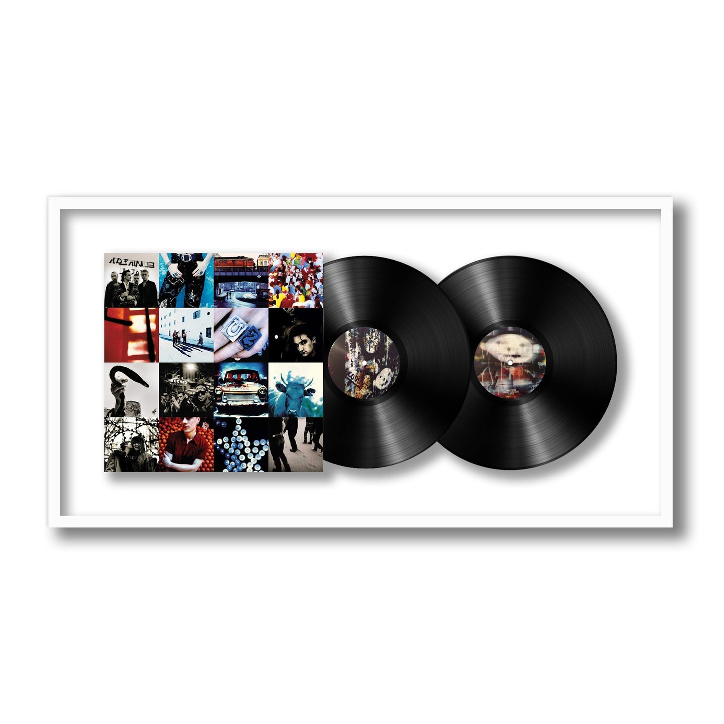 U2 Achtung Baby Framed Vinyl Record
