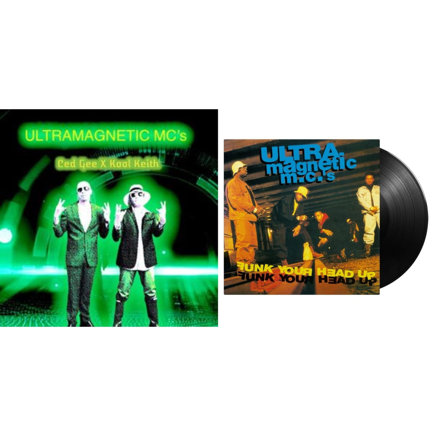 Ultramagnetic Mc's - Funk Your Head Up (2LP/180G) & Ced G X Kool Keith