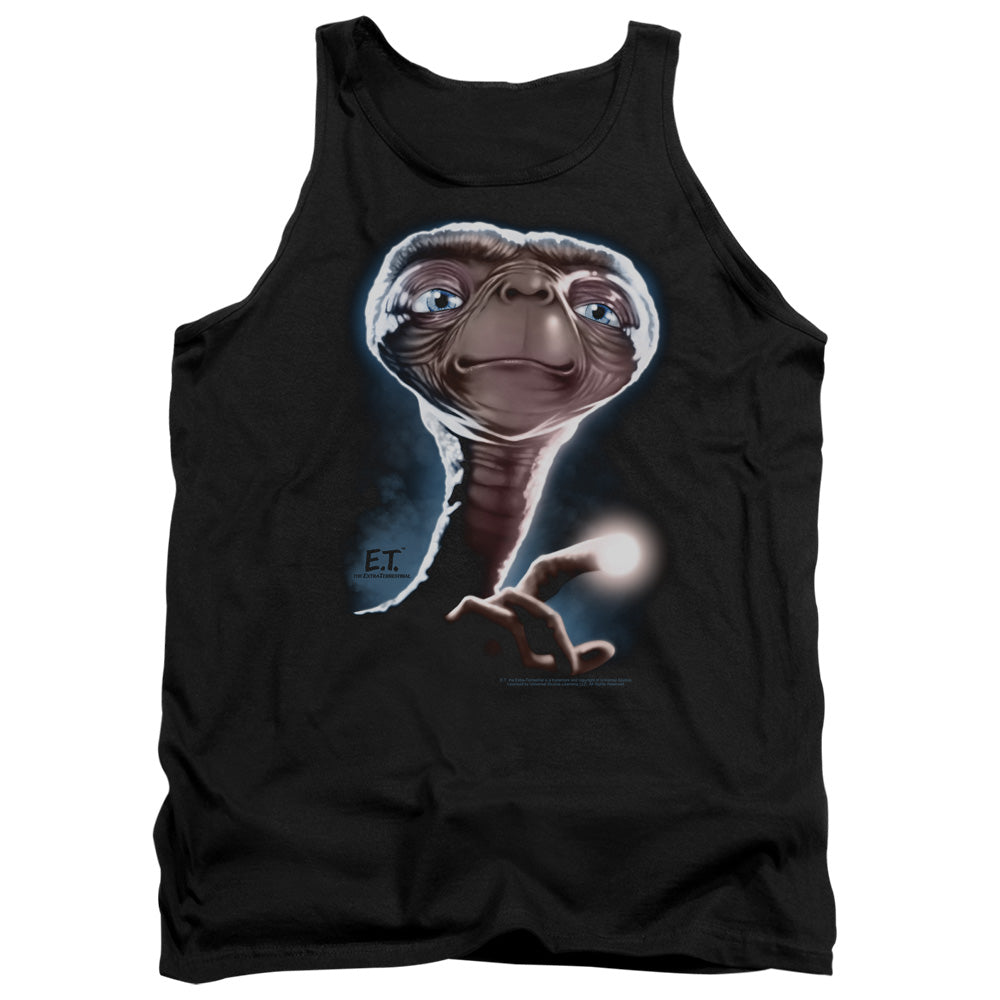 Et Portrait Mens Tank Top Shirt Black Black Officially Licensed