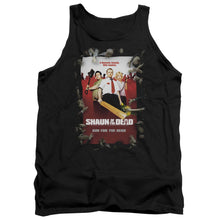 Load image into Gallery viewer, Shaun Of The Dead Poster Mens Tank Top Shirt Black