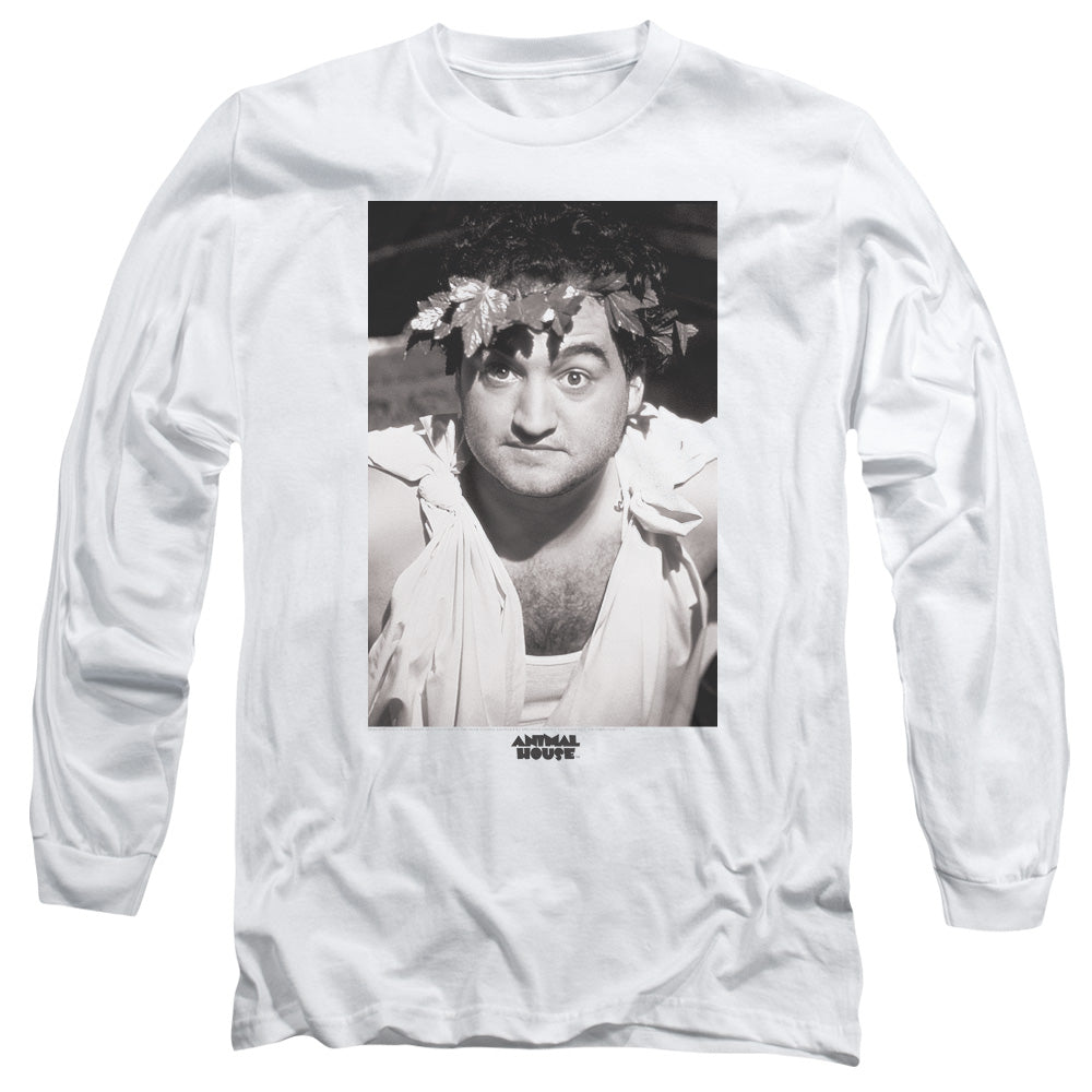 Animal House The Animal Mens Long Sleeve Shirt White White Officially Licensed