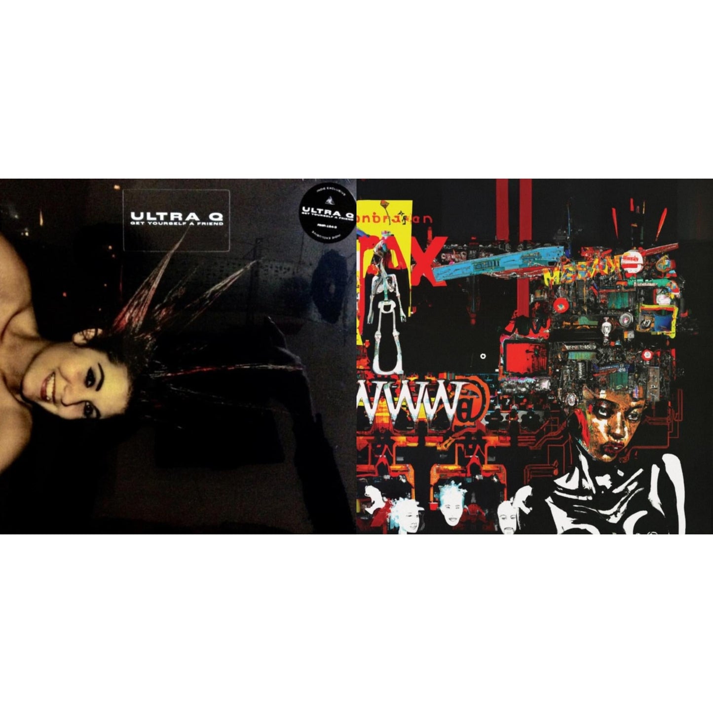 Ultra Q - My Guardian Angel & Get Yourself A Friend (Apple Red LP Vinyl) (I)