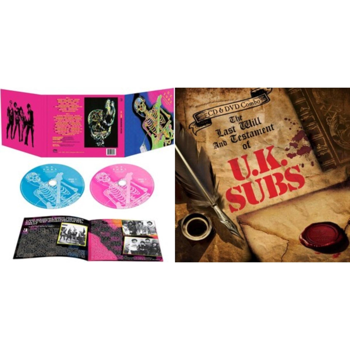 Uk Subs - Endangered Species & Last Will & Testament Of U.K. Subs (2CD)