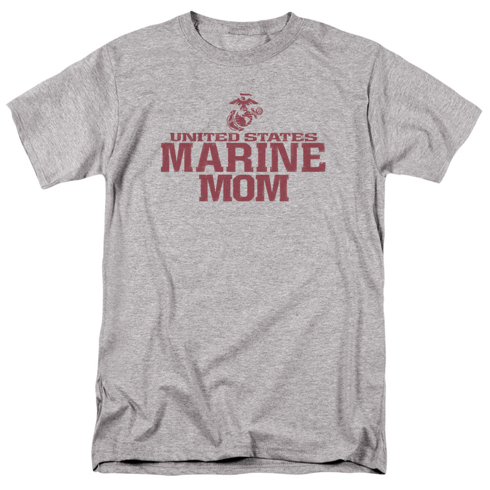 Us Marine Corps Marine Family Mens T Shirt Athletic Heather Officially Licensed