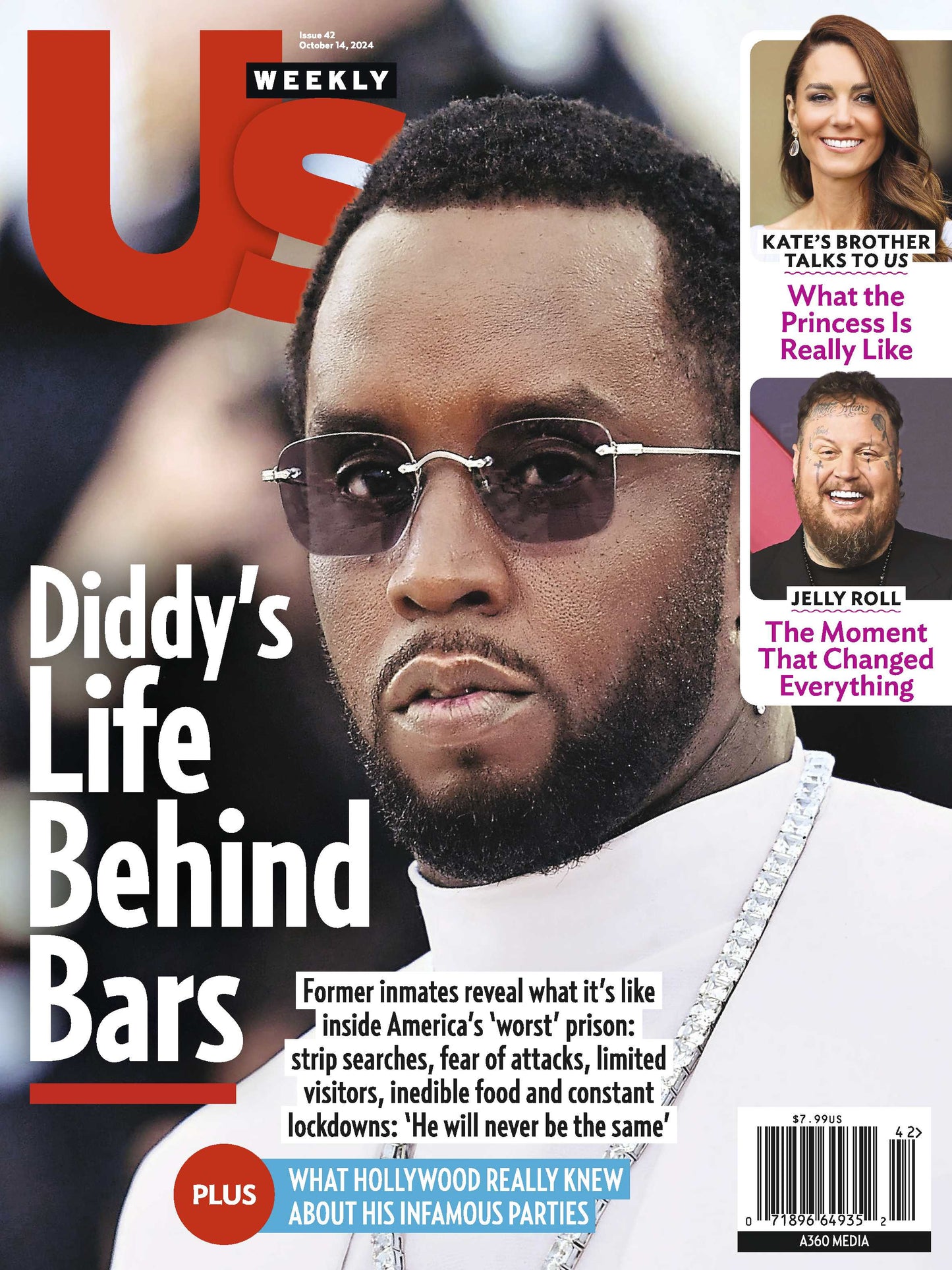 Us Weekly - 10.14.24 Diddy's Life Behind Bars
