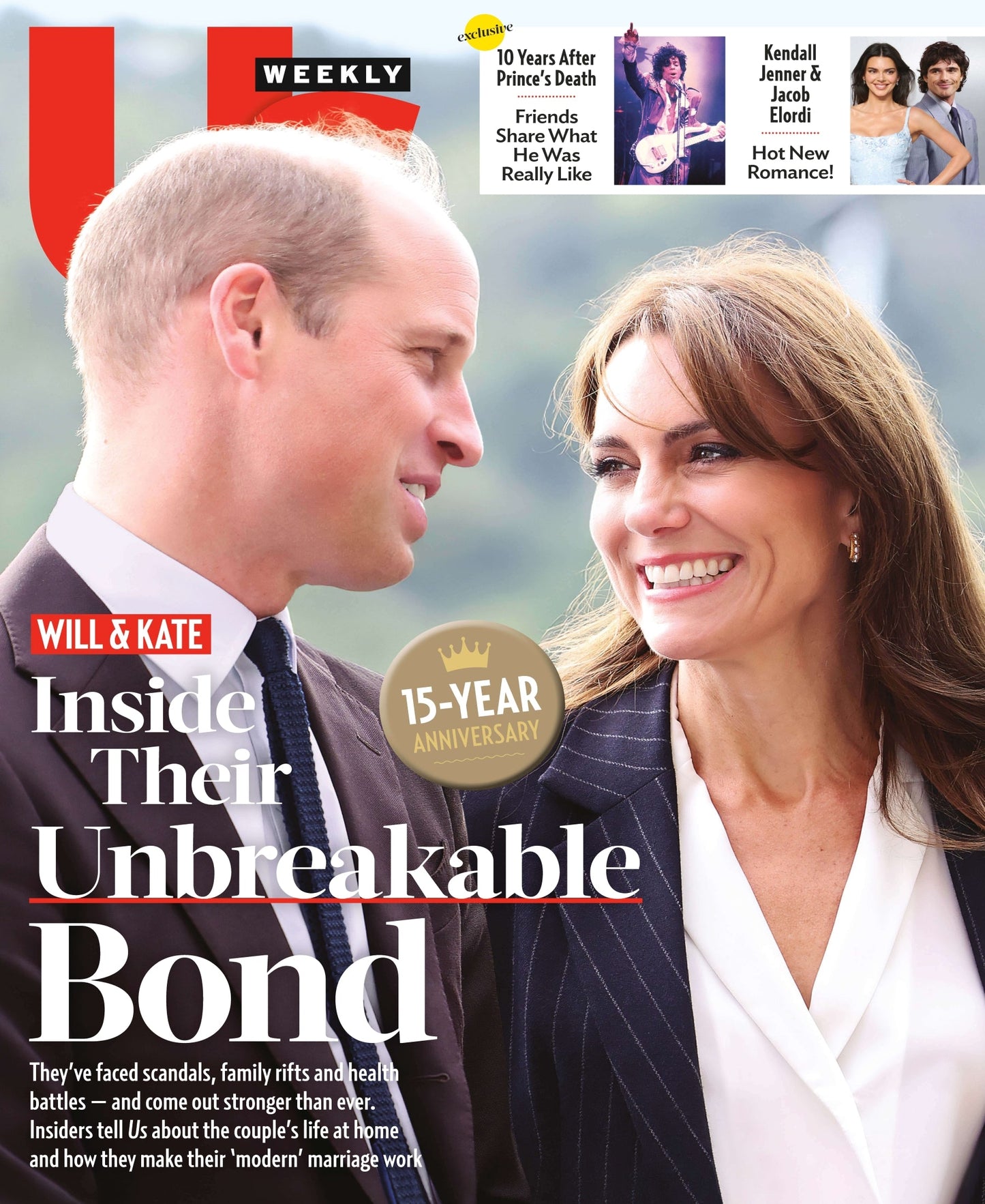 Us Weekly - 05.11.26: Prince William & Princess Kate's Unbreakable Bond, Kendall Jenner & Jacob Elordi's Hot New Romance, Prince's Friends Share Untold Stories 10 Years After His Death & More!